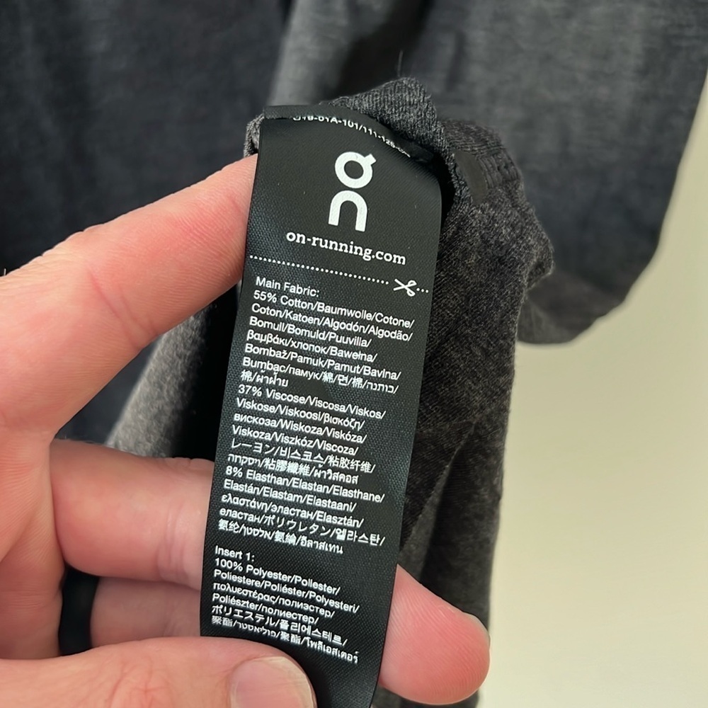 NWT OnCloud Men’s Comfort T Workout Shirt Size Medium New With Tags - Picture 7 of 9